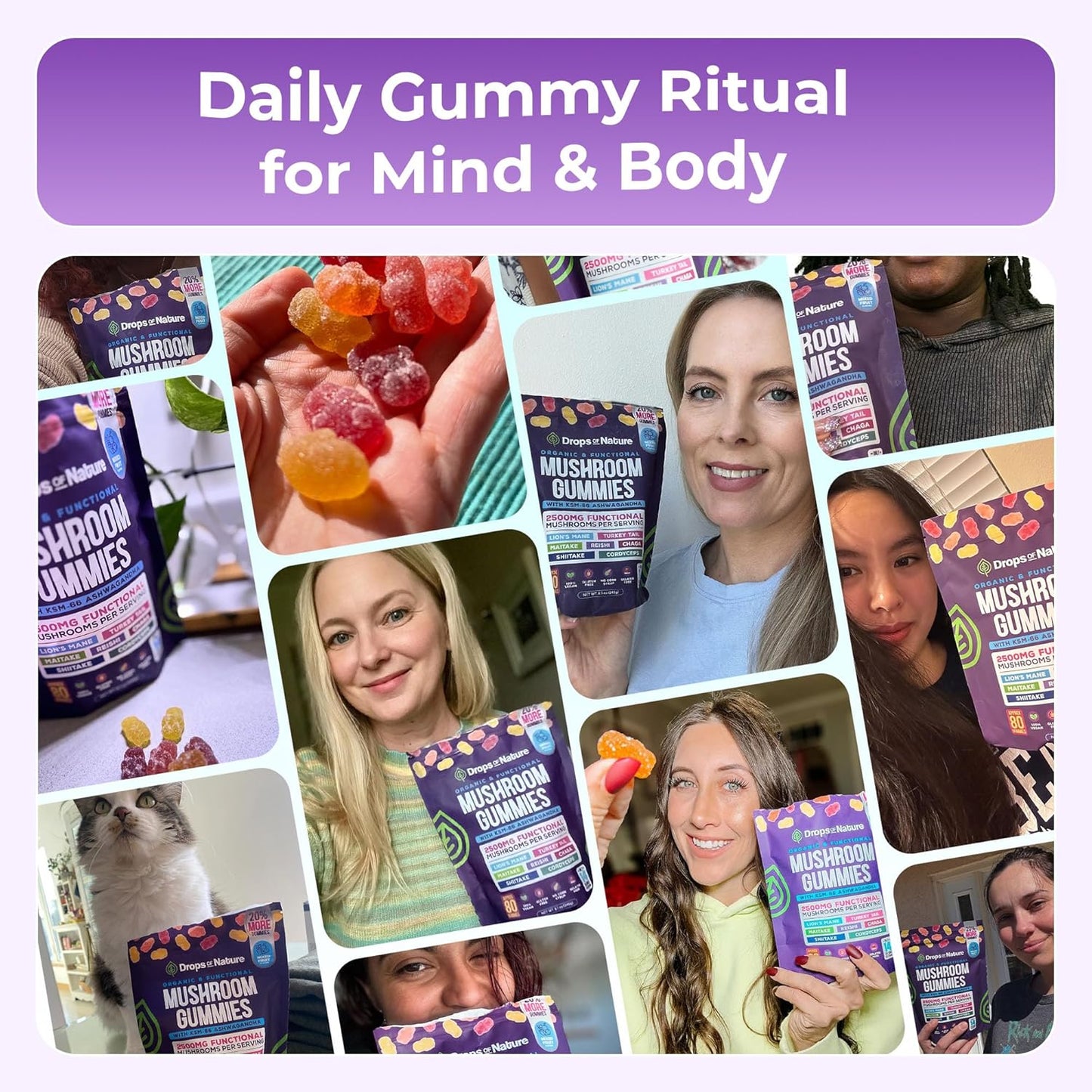 Simzotic™ Mushroom Ashwagandha Gummies (Sales End Today)