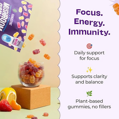 Simzotic™ Mushroom Ashwagandha Gummies (Sales End Today)