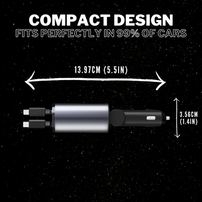 Volt Glide - Retractable Super Fast Car Charger