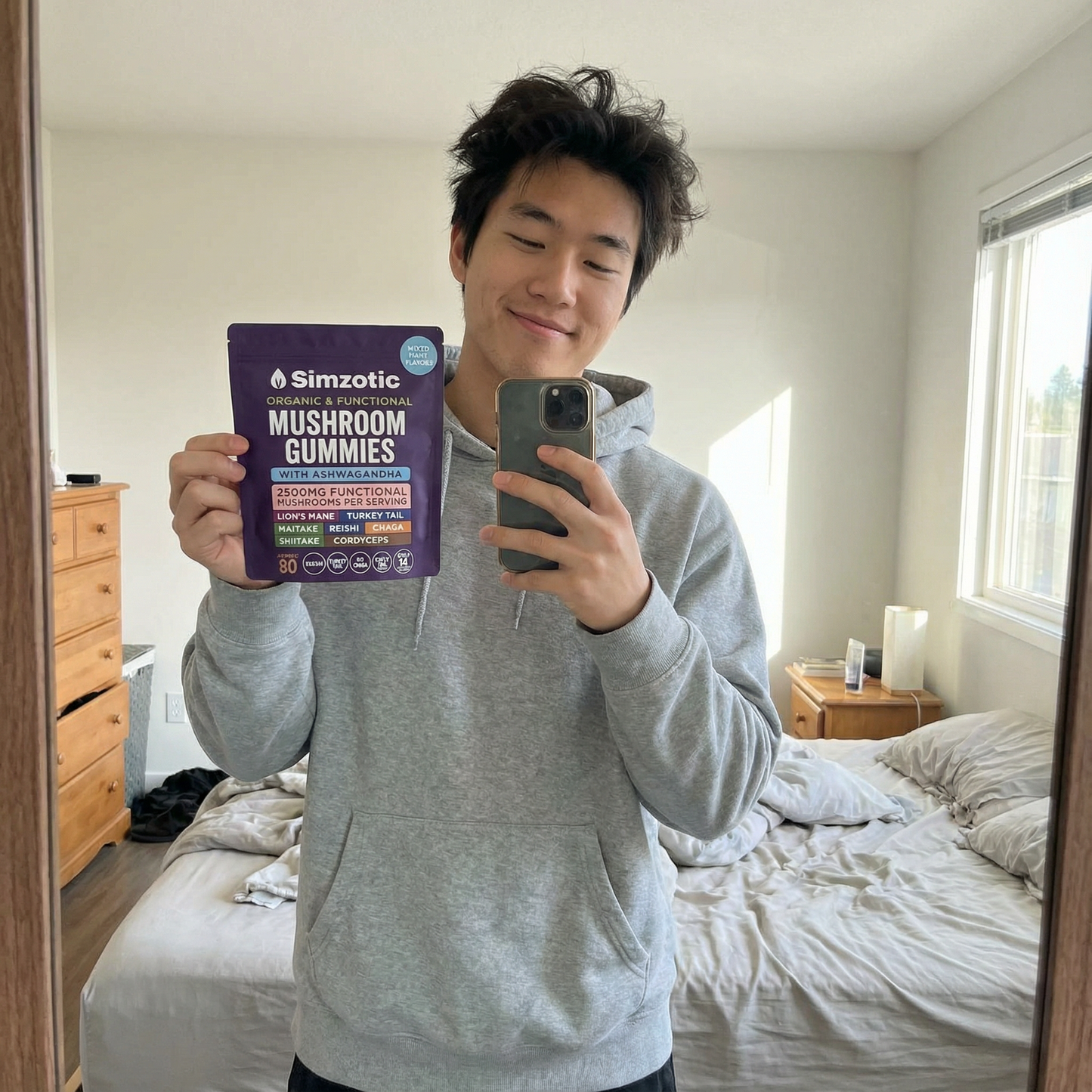 Simzotic™ Mushroom Ashwagandha Gummies (Sales End Today)