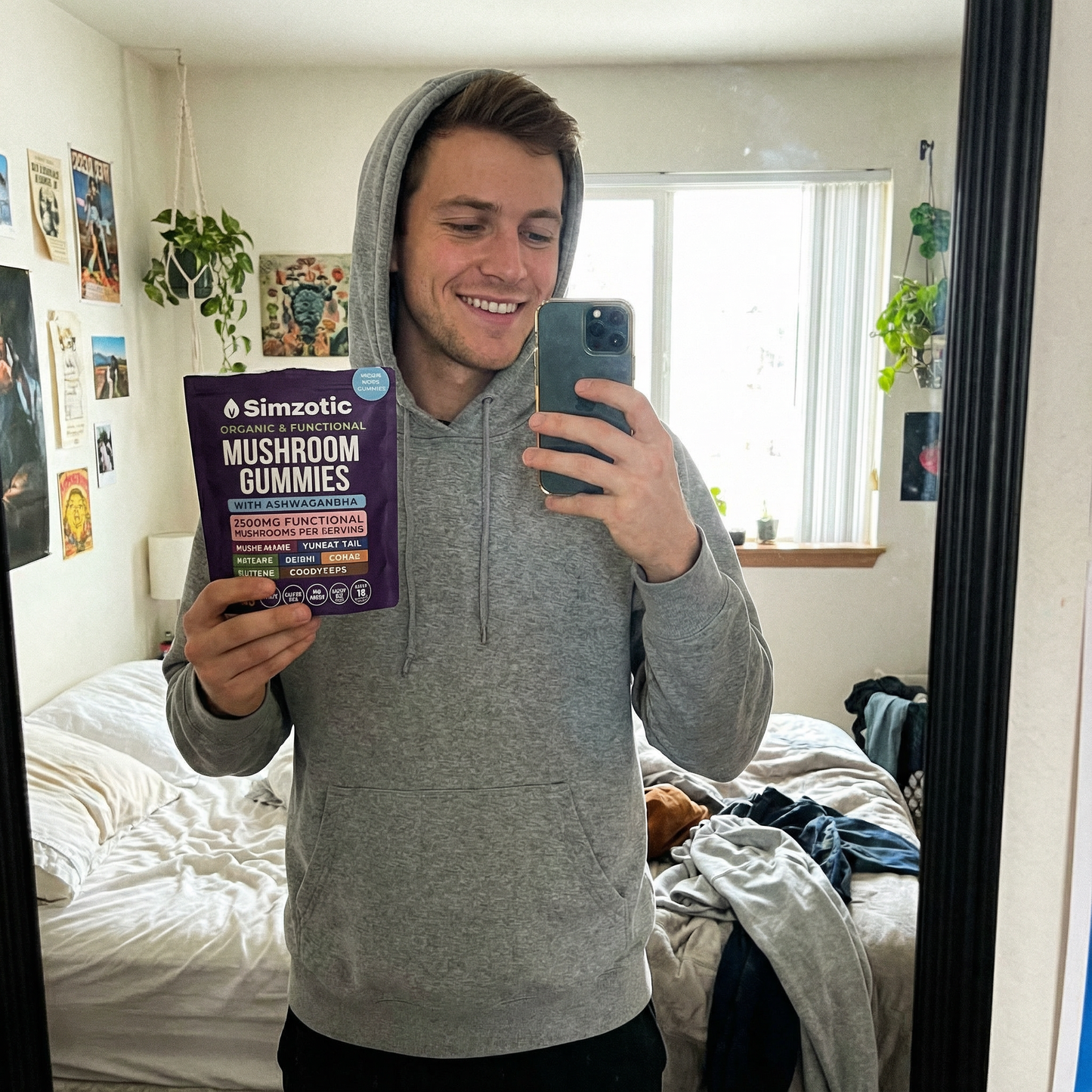 Simzotic™ Mushroom Ashwagandha Gummies (Sales End Today)